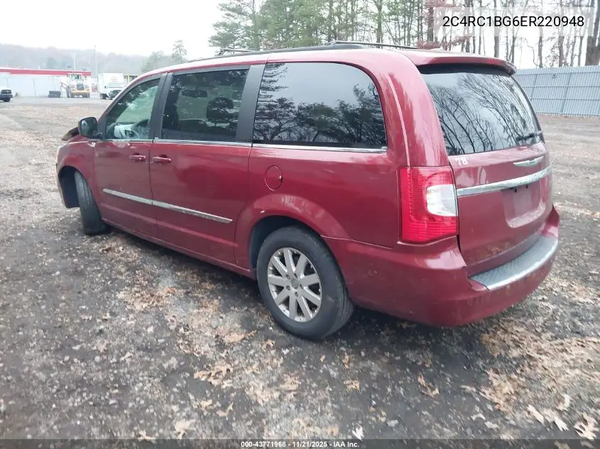 2C4RC1BG6ER220948 2014 Chrysler Town & Country Touring