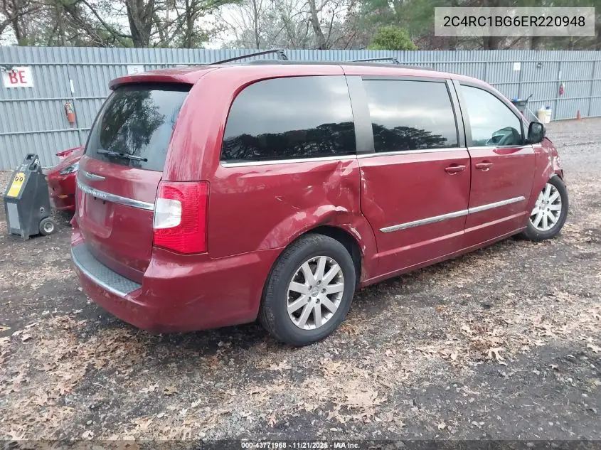 2C4RC1BG6ER220948 2014 Chrysler Town & Country Touring