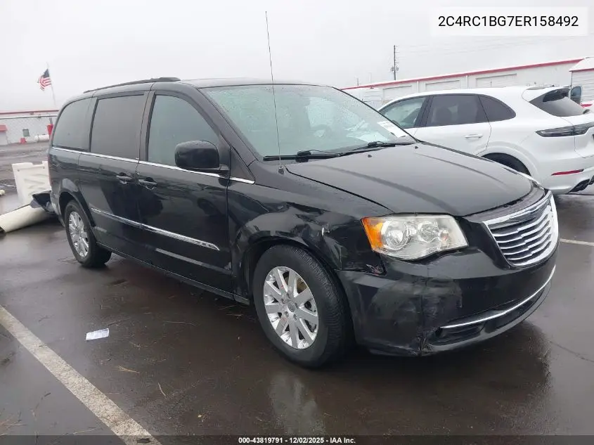 2C4RC1BG7ER158492 2014 Chrysler Town & Country Touring