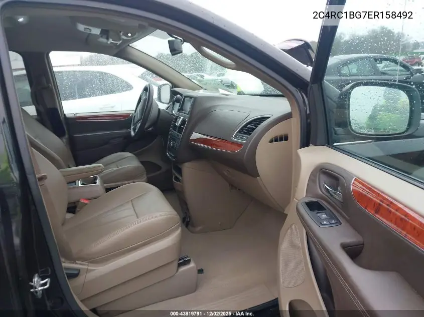 2C4RC1BG7ER158492 2014 Chrysler Town & Country Touring