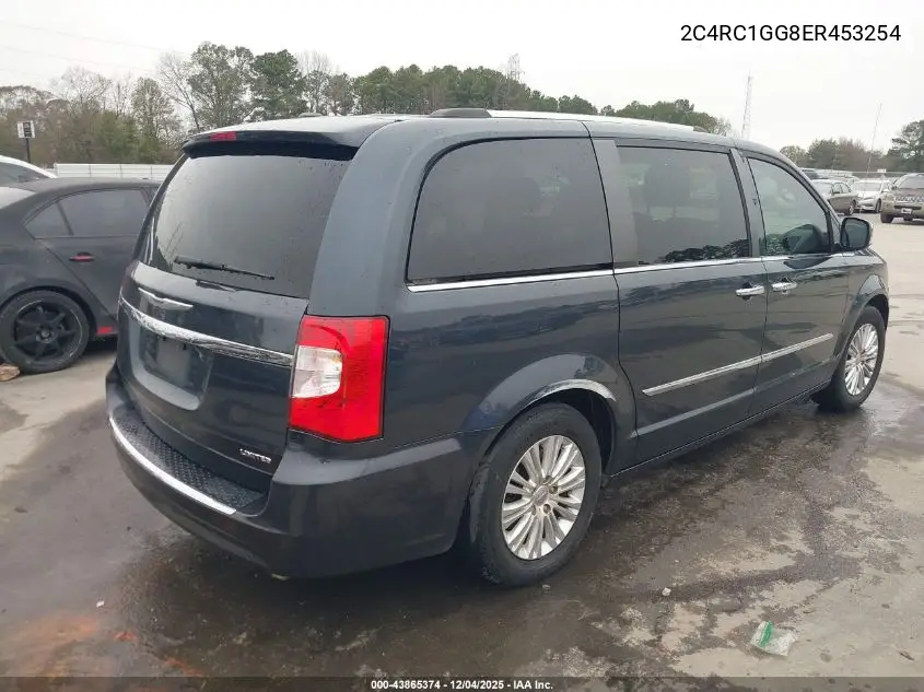 2C4RC1GG8ER453254 2014 Chrysler Town & Country Limited