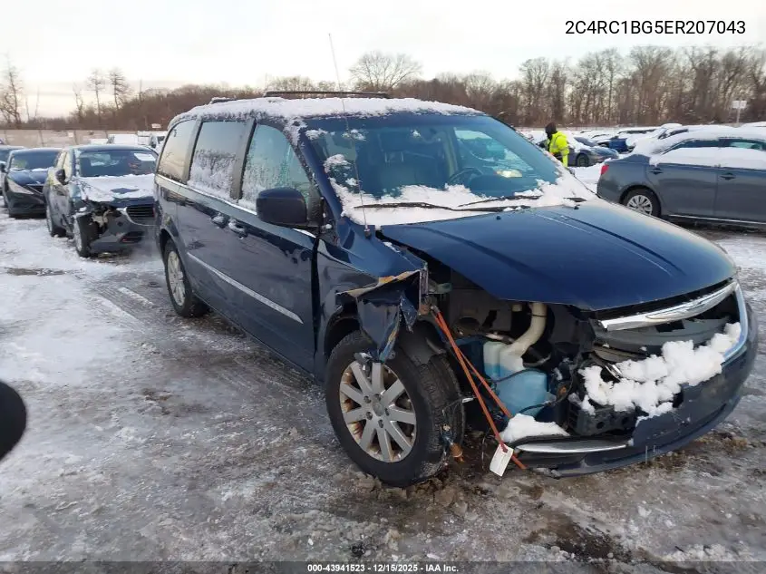 2C4RC1BG5ER207043 2014 Chrysler Town & Country Touring