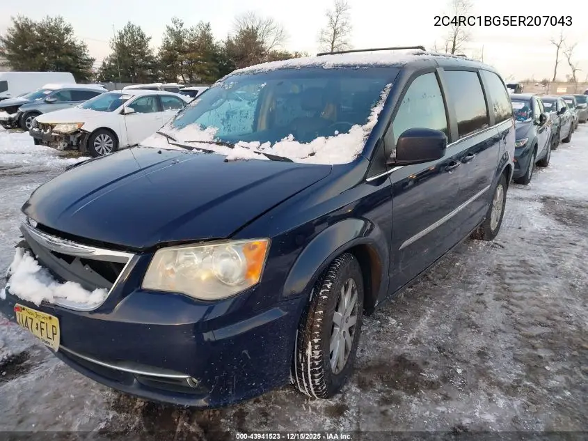 2C4RC1BG5ER207043 2014 Chrysler Town & Country Touring