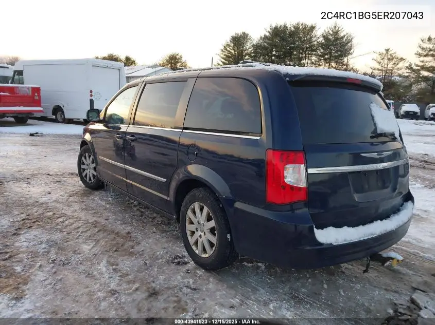 2C4RC1BG5ER207043 2014 Chrysler Town & Country Touring