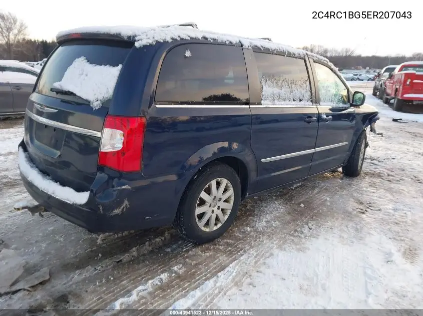 2C4RC1BG5ER207043 2014 Chrysler Town & Country Touring