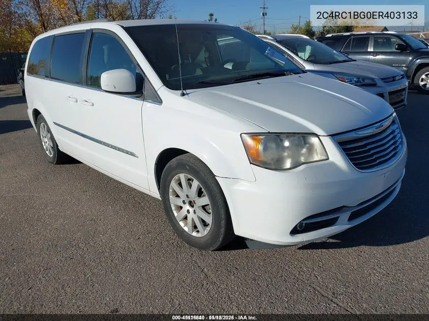 2C4RC1BG0ER403133 2014 Chrysler Town & Country Touring
