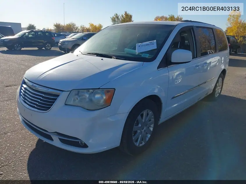 2C4RC1BG0ER403133 2014 Chrysler Town & Country Touring