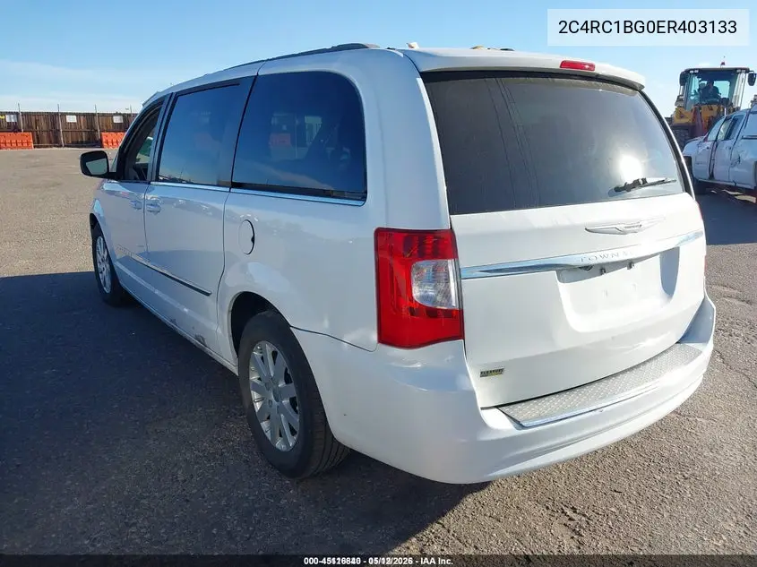 2C4RC1BG0ER403133 2014 Chrysler Town & Country Touring