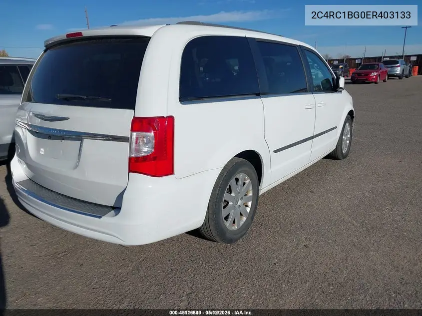 2C4RC1BG0ER403133 2014 Chrysler Town & Country Touring