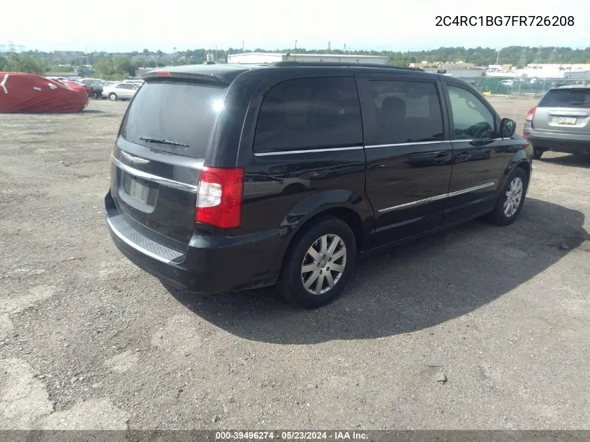 2C4RC1BG7FR726208 2015 Chrysler Town & Country Touring