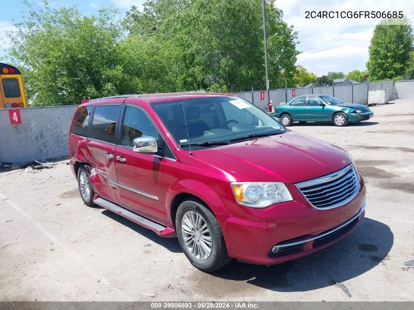 2015 Chrysler Town & Country Touring-L VIN: 2C4RC1CG6FR506685 Lot: 39506893