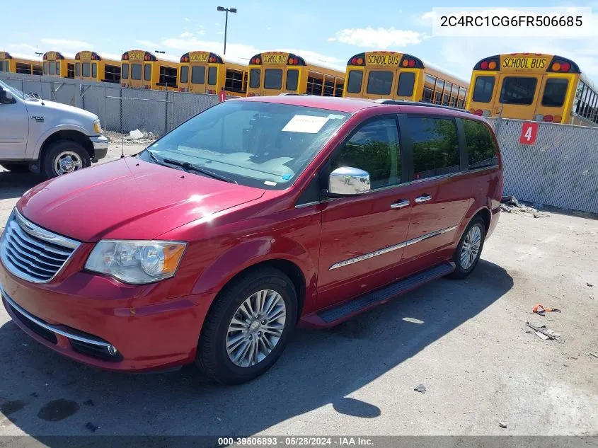 2015 Chrysler Town & Country Touring-L VIN: 2C4RC1CG6FR506685 Lot: 39506893