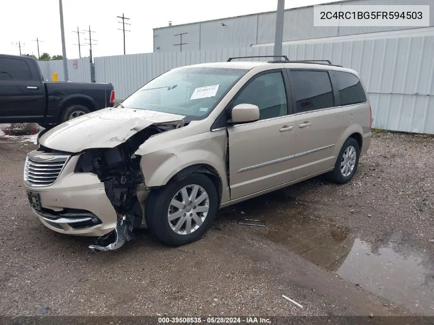 2C4RC1BG5FR594503 2015 Chrysler Town & Country Touring