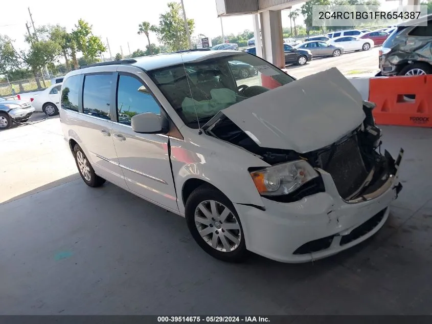 2C4RC1BG1FR654387 2015 Chrysler Town & Country Touring