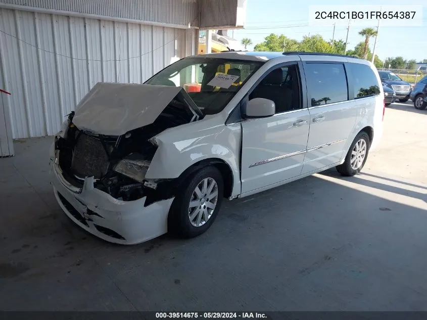 2C4RC1BG1FR654387 2015 Chrysler Town & Country Touring