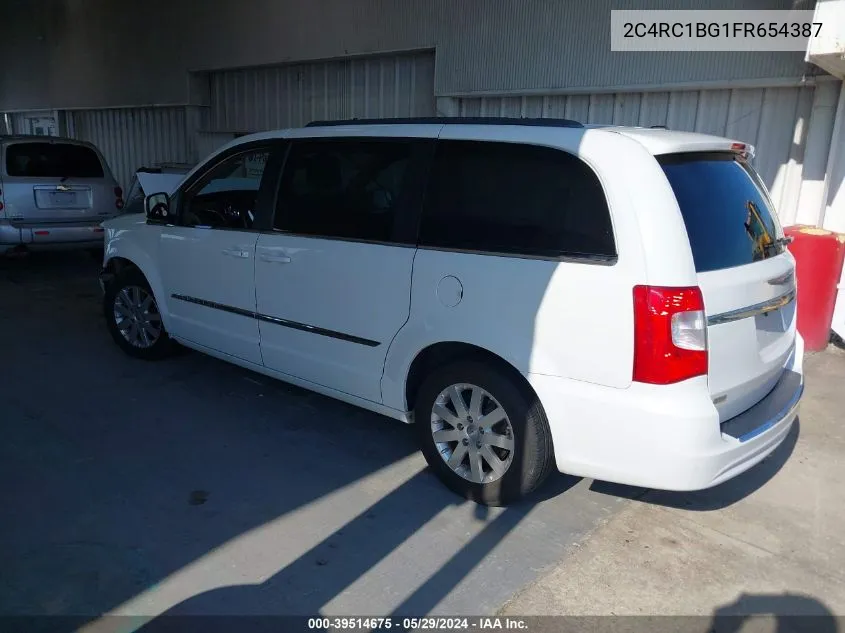 2C4RC1BG1FR654387 2015 Chrysler Town & Country Touring