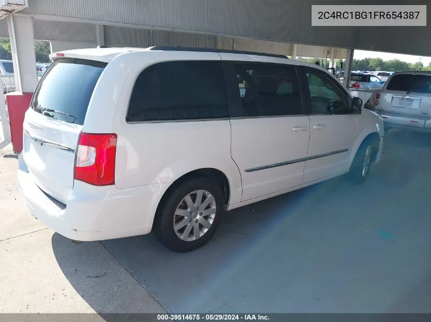 2C4RC1BG1FR654387 2015 Chrysler Town & Country Touring