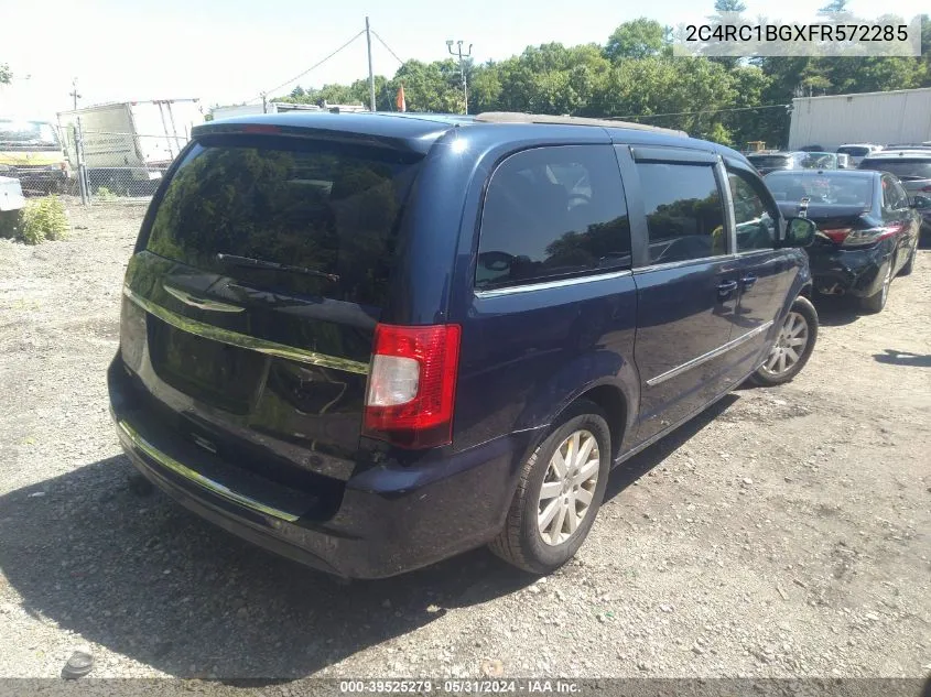 2C4RC1BGXFR572285 2015 Chrysler Town & Country Touring