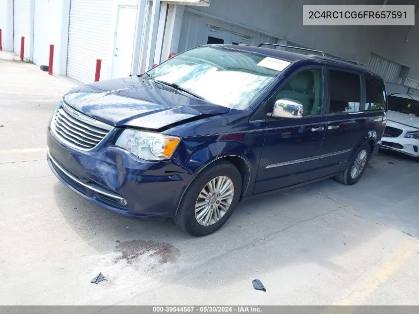 2015 Chrysler Town & Country Touring-L VIN: 2C4RC1CG6FR657591 Lot: 39544557