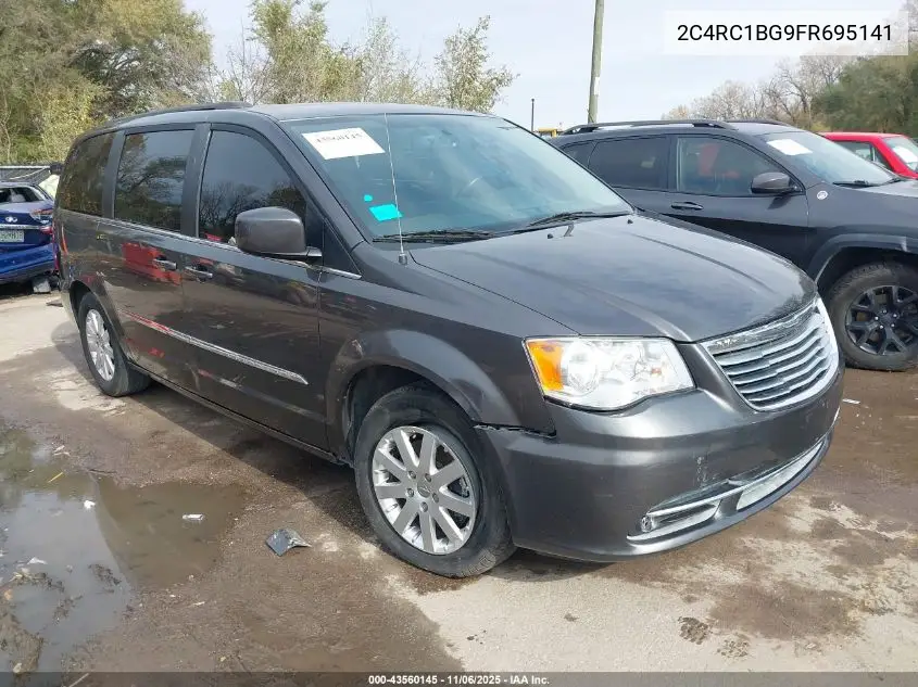 2C4RC1BG9FR695141 2015 Chrysler Town & Country Touring