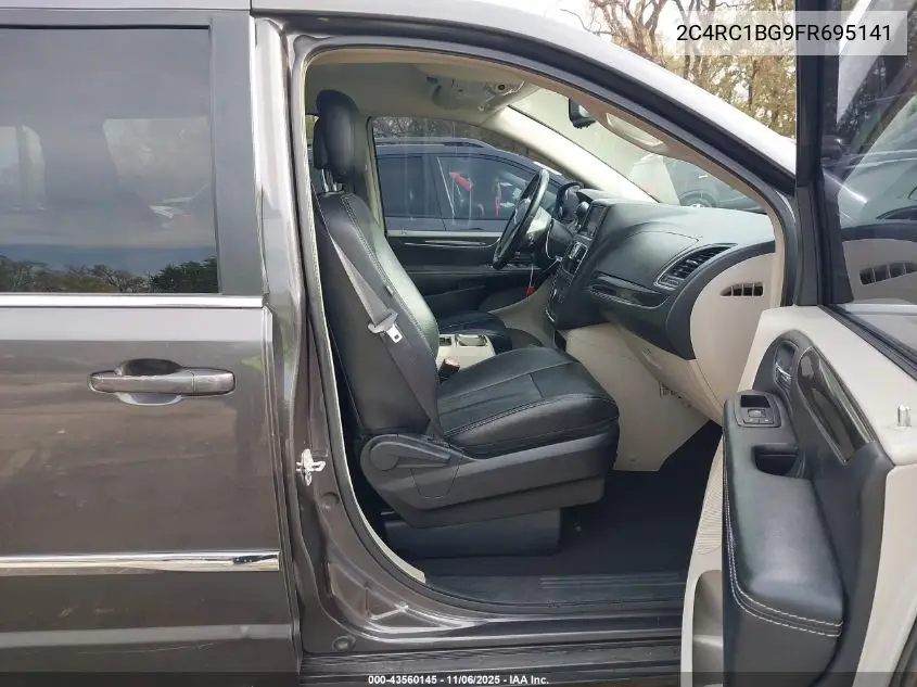 2C4RC1BG9FR695141 2015 Chrysler Town & Country Touring