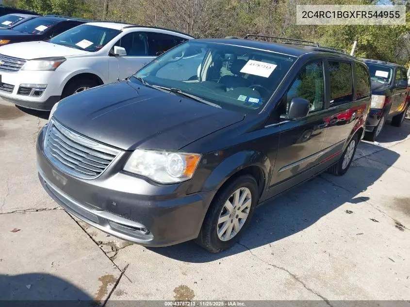 2C4RC1BGXFR544955 2015 Chrysler Town & Country Touring