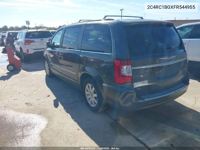 2C4RC1BGXFR544955 2015 Chrysler Town & Country Touring