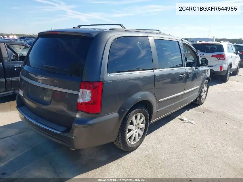 2C4RC1BGXFR544955 2015 Chrysler Town & Country Touring