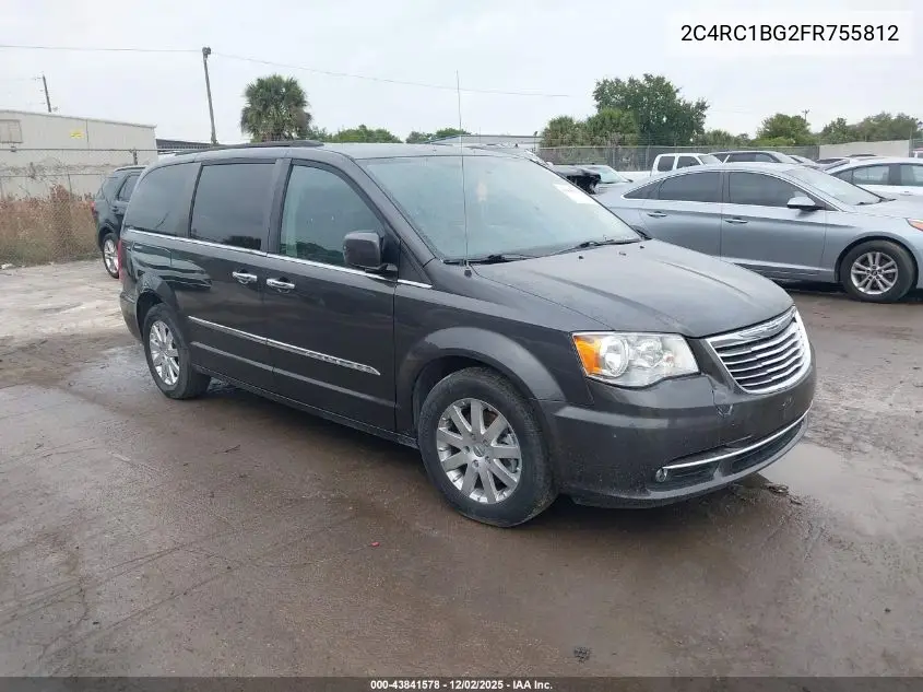 2C4RC1BG2FR755812 2015 Chrysler Town & Country Touring