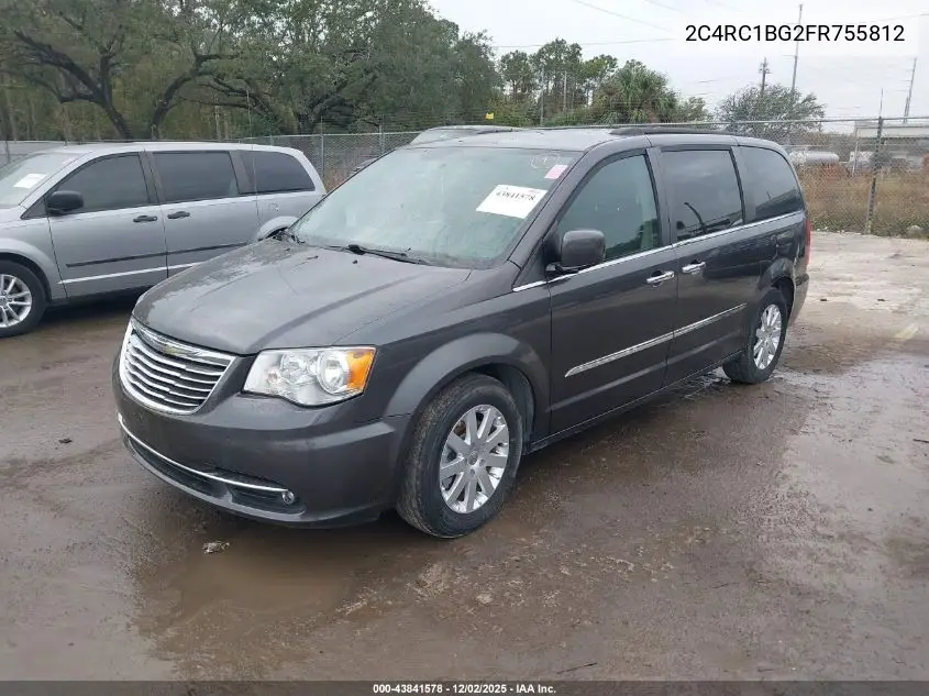 2C4RC1BG2FR755812 2015 Chrysler Town & Country Touring