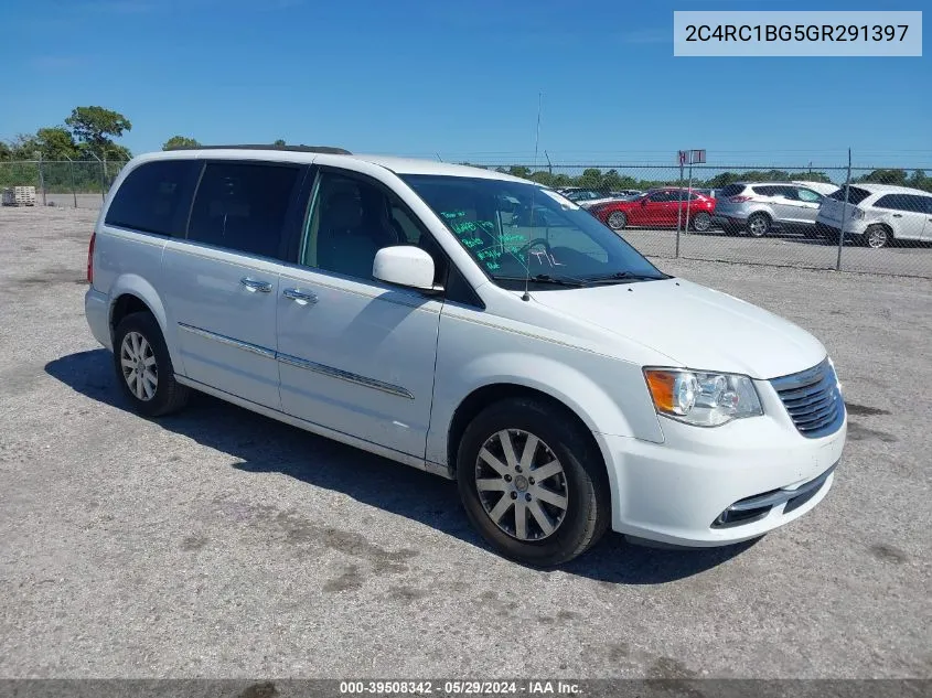 2C4RC1BG5GR291397 2016 Chrysler Town & Country Touring