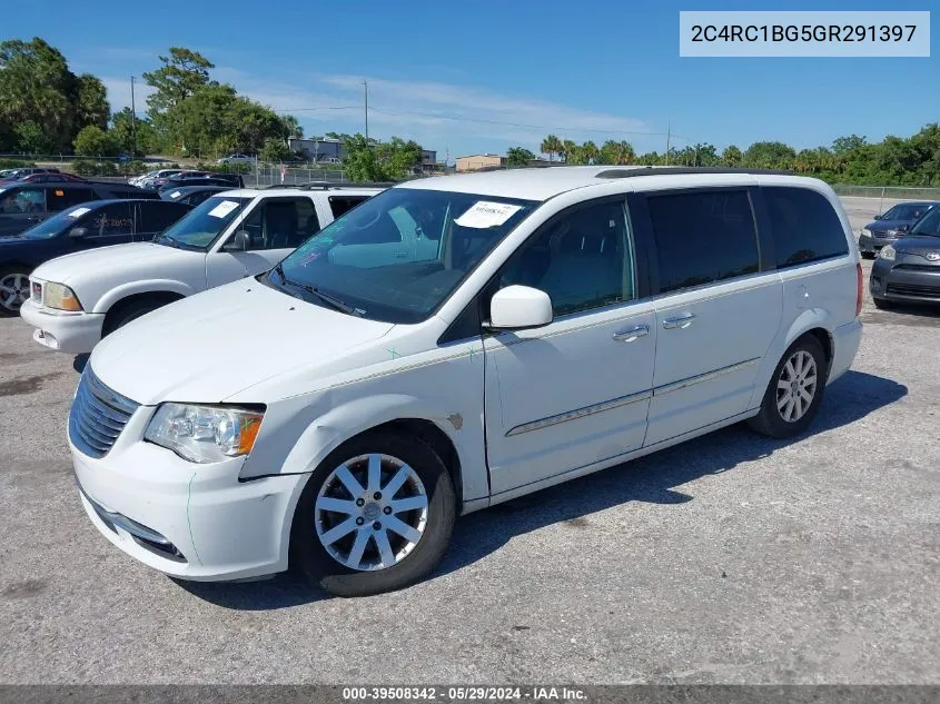 2C4RC1BG5GR291397 2016 Chrysler Town & Country Touring