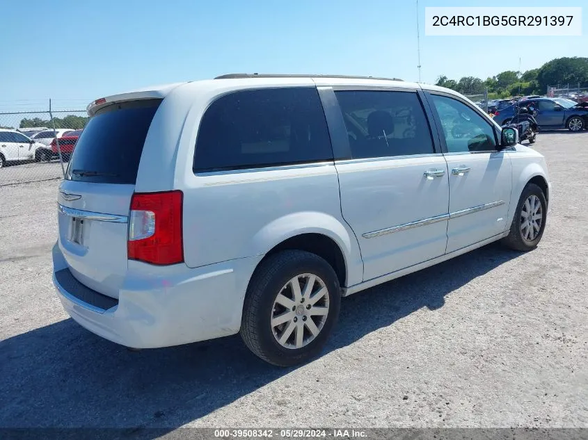 2C4RC1BG5GR291397 2016 Chrysler Town & Country Touring