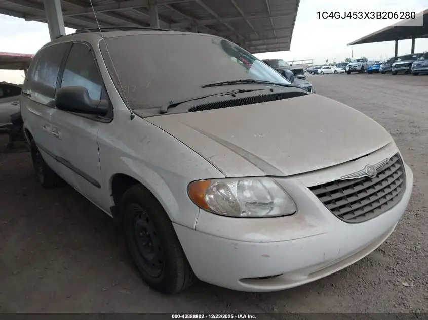 1C4GJ453X3B206280 2003 Chrysler Voyager Lx
