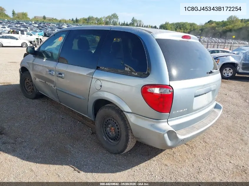 1C8GJ45343B172254 2003 Chrysler Voyager Lx