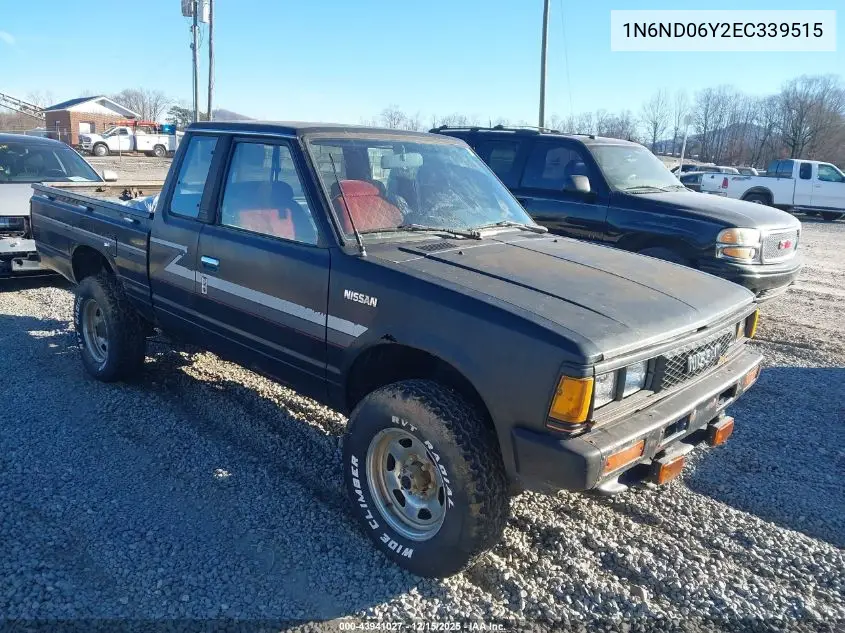 1N6ND06Y2EC339515 1984 Datsun 720 King Cab 4X4