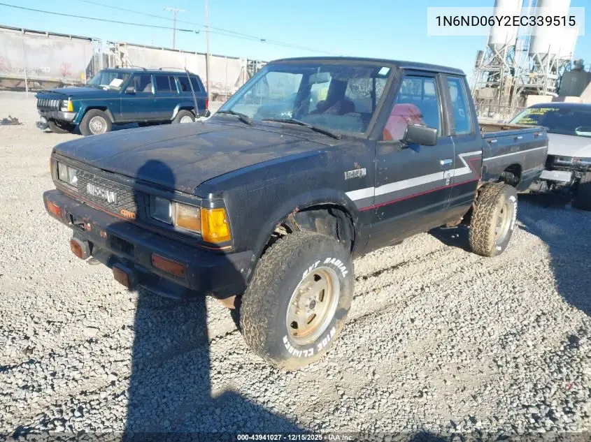 1N6ND06Y2EC339515 1984 Datsun 720 King Cab 4X4