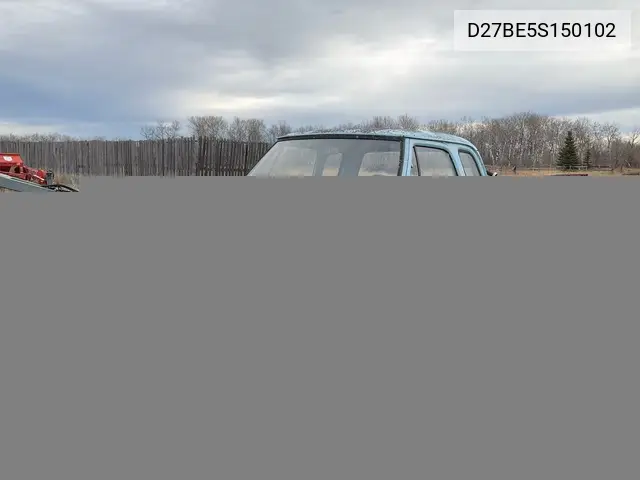 D27BE5S150102 1975 Dodge Club Cab 200 1975 Dodge Club Cab 200 4X2 Extended Cab Pickup (Inoperable)