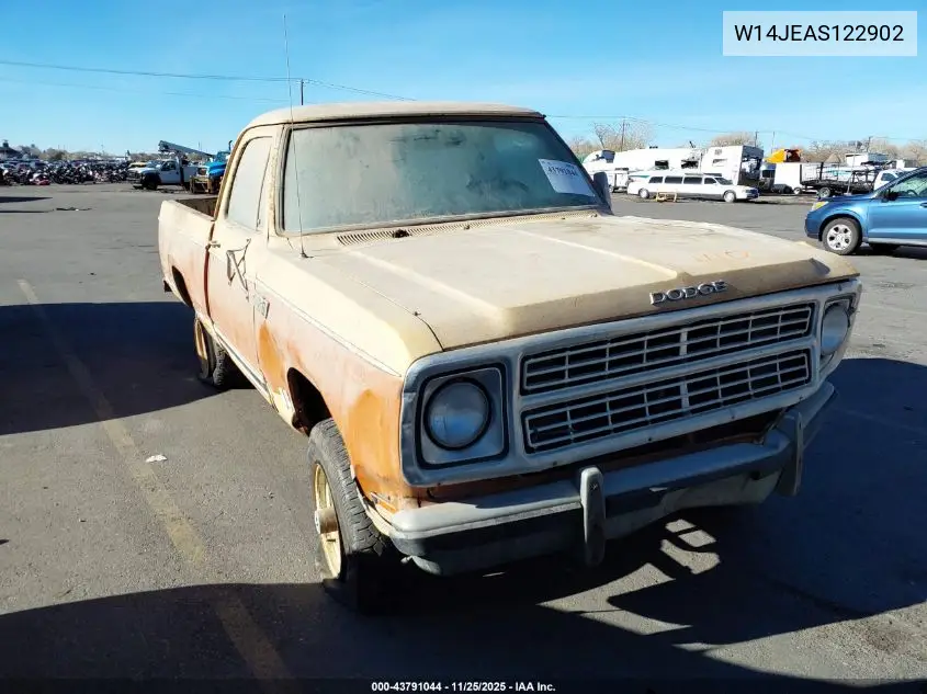 W14JEAS122902 1980 Dodge Truck