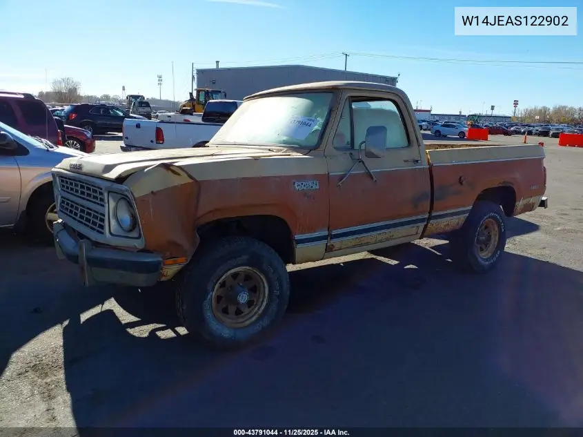 W14JEAS122902 1980 Dodge Truck