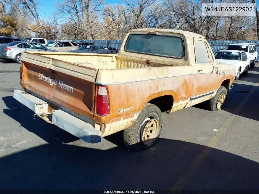 W14JEAS122902 1980 Dodge Truck