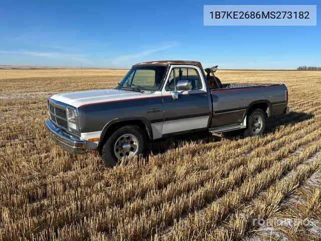 1B7KE2686MS273182 1991 Dodge 2500 1991 Dodge Ram 250 4X2 Pickup