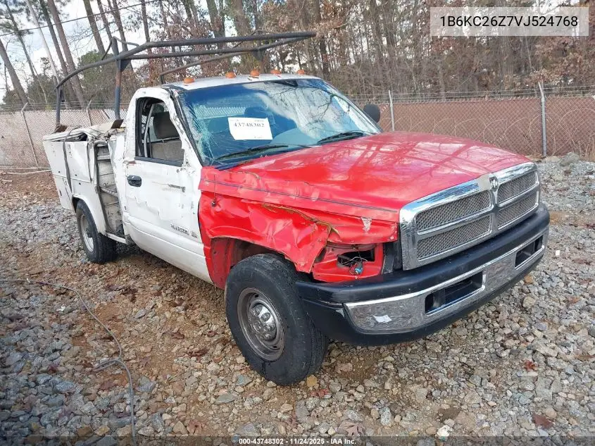 1B6KC26Z7VJ524768 1997 Dodge Ram 2500 Chassis Lt