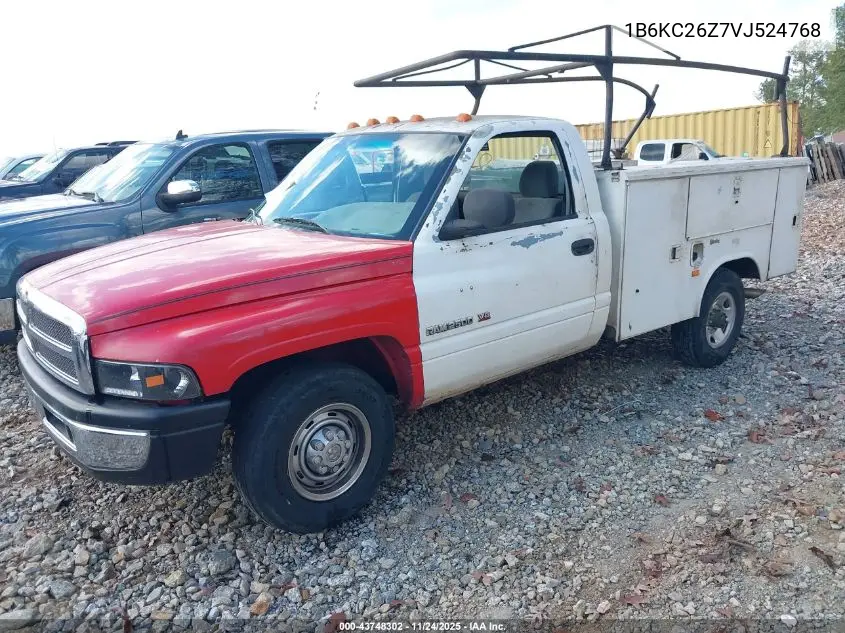 1B6KC26Z7VJ524768 1997 Dodge Ram 2500 Chassis Lt