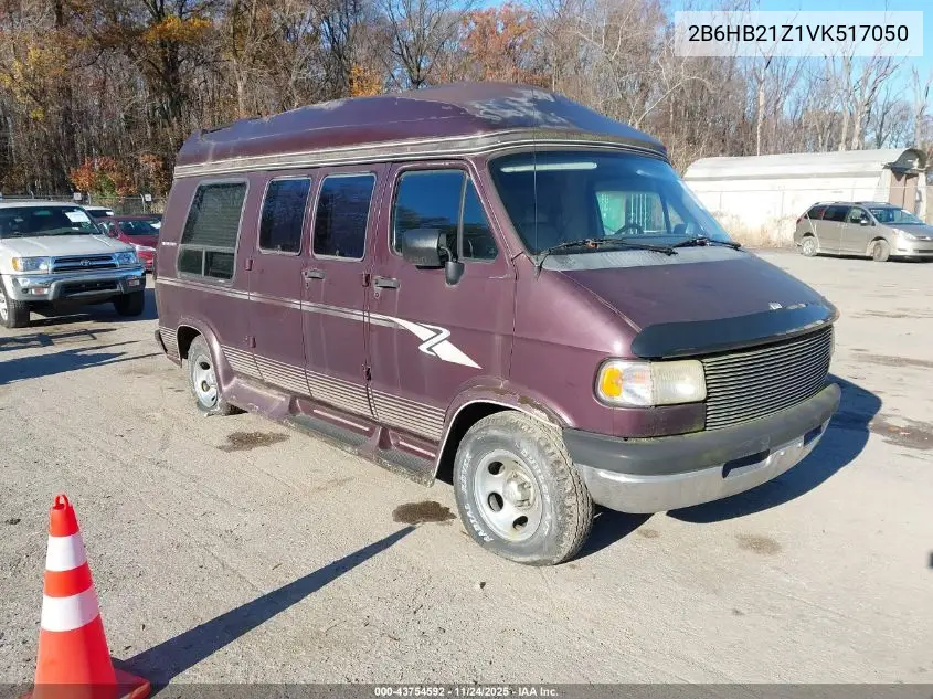 2B6HB21Z1VK517050 1997 Dodge Ram Van 2500 Commercial