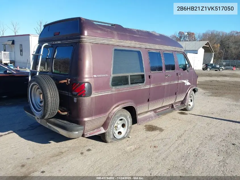 2B6HB21Z1VK517050 1997 Dodge Ram Van 2500 Commercial