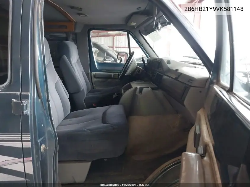 2B6HB21Y9VK581148 1997 Dodge Ram Van 2500 Commercial