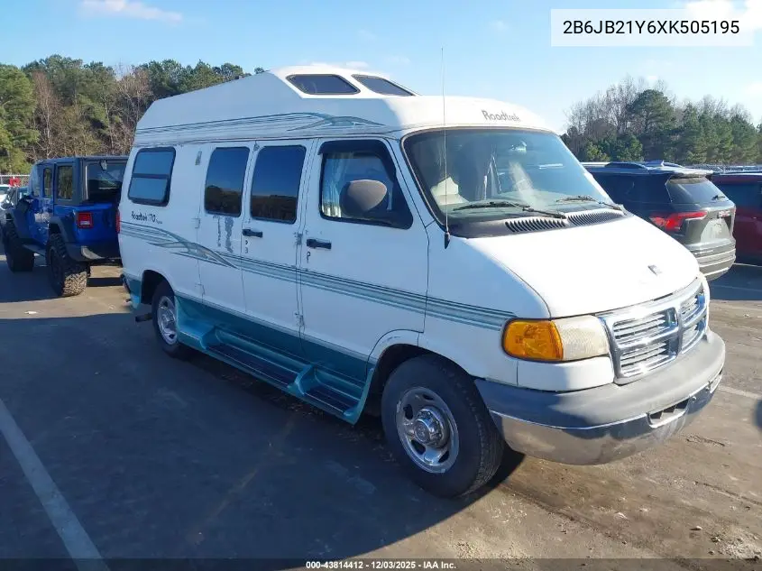 2B6JB21Y6XK505195 1999 Dodge Ram Van 2500 Commercial/Conversion