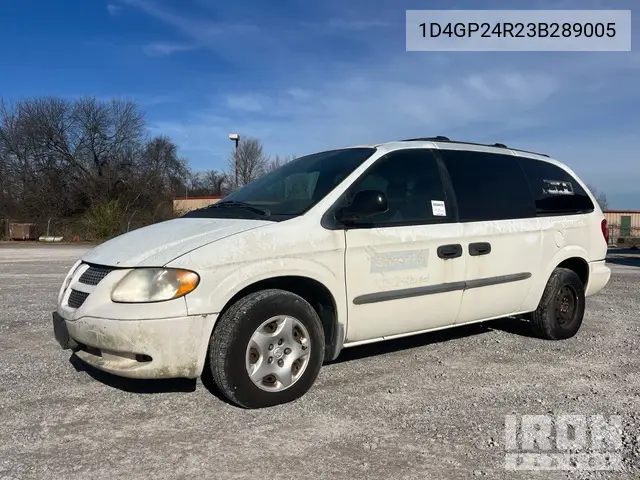 1D4GP24R23B289005 2003 Dodge 2003 Dodge Caravan Se Minivan