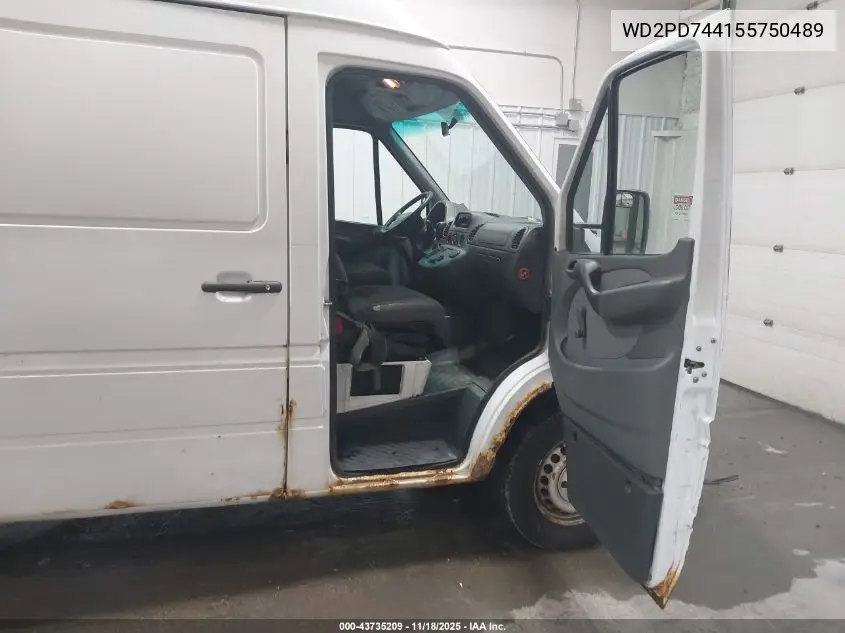 WD2PD744155750489 2005 Dodge Sprinter Van 2500 Shc